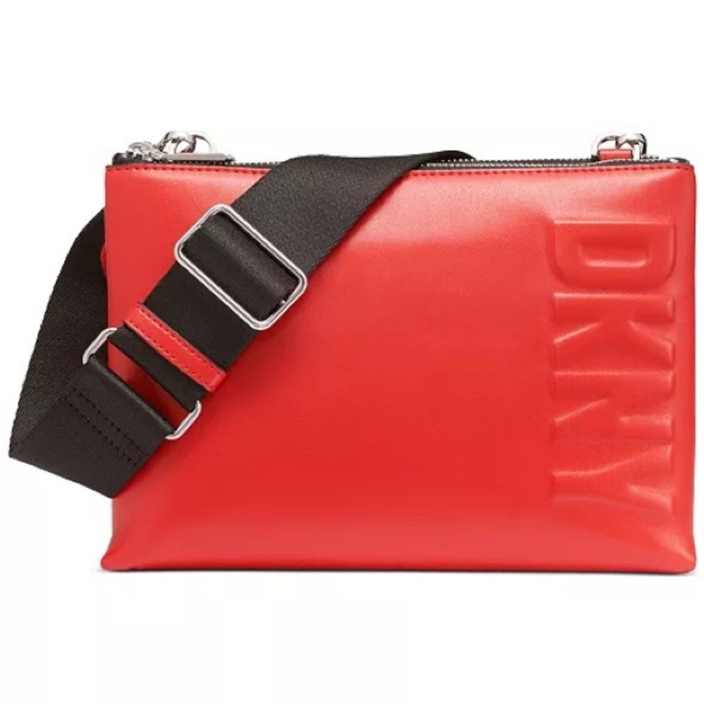 Beautiful red cross body bag!